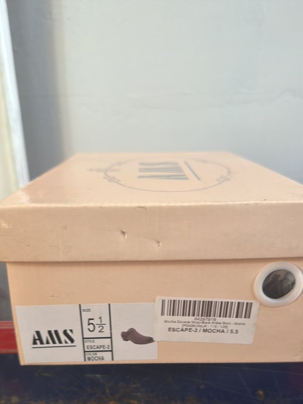 AMS Escape-2 ankle boots, Sz 5.5